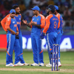 Asia Cup 2025 - Suryakumar Yadav of India speaks to his team mates during the Asia Cup match between India and Pakistan (Getty Images)