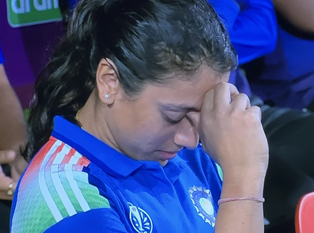 Smriti Mandhan in ICC Women's World Cup 2025 Poor Shot
